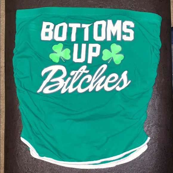 Spencer's Tops - St patty’s day tube top